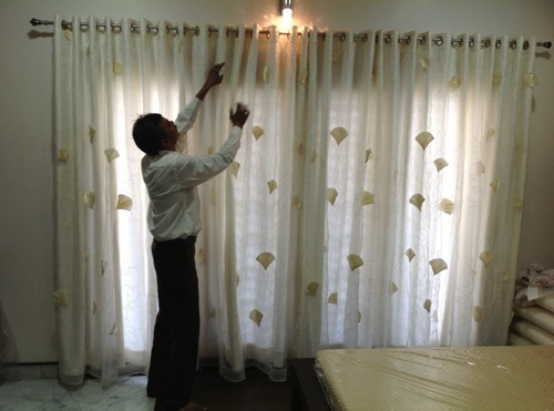 lavado de cortinas modernas  domicilio